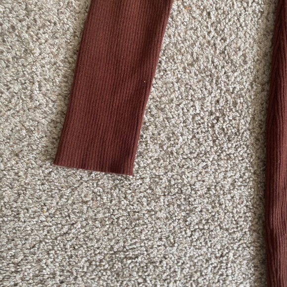 Derek Heart Women’s Long Sleeve Brown Dress Size XL - Picture 2 of 13